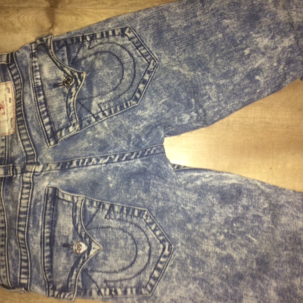 Vintage true religion jeans w/ pocket flaps